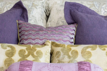 Coordinated fabric detail