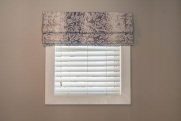Roman shades and interior textiles